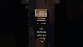 Number 7 on Top List Serial Killers  Kampatimar Shankariya  india crimestory thekillers [upl. by Glennon]