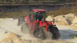 Case IH STX 450 Quadtrac with steel tracks Steiger Case IH [upl. by Ahselaf]