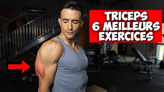 TRICEPS ENORME  6 MEILLEURS EXERCICES MUSCULATION [upl. by Nais]