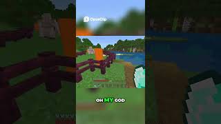 I Found a SECRET Military in Minecraft 😱 shorts [upl. by Gnihc]