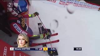 Mikaela ShiffrinUSA â–ª 2nd Run Giant Slalom  612018  54th GOLDEN FOX â˜†WINNERâ˜† [upl. by Fuller455]