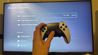 PS5 Pro How to Connect PS5 Dualsense Edge Controller With Bluetooth Tutorial For Beginners [upl. by Leoy456]