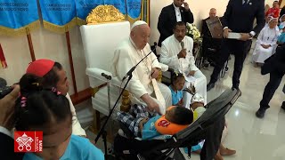 Highlights of Pope Francis’ first day in Dili TimorLeste september 10 2024 [upl. by Virgina]