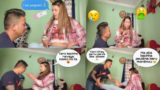 Prank on my boyfriend I am pregnant😳 [upl. by Laurentia]