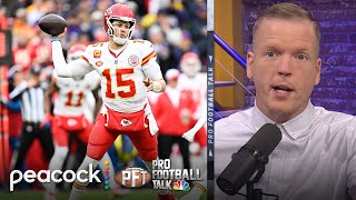 Peaking Patrick Mahomes propels Kansas City Chiefs into Super Bowl  Pro Football Talk  NFL on NBC [upl. by Allan]