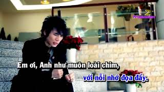 Tình Nhạt Phai Remix Châu Việt Cường Karaoke HD [upl. by Pittel883]