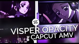 Advanced Opacity Transition Like V1sper  CapCut AMV Tutorial [upl. by Artnoed]