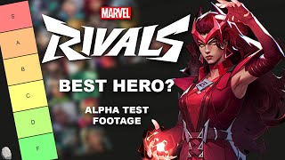 Marvel Rivals Tier List Who Should You Use in the Beta [upl. by Bathesda]