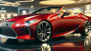 2025 Lexus Coupe LC 500 Convertible OpenTop Luxury Sensation [upl. by Alrac]