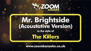 Acoustative Piano Karaoke  Mr Brightside  The Killers Lower Female Key 2 [upl. by Atinuaj219]