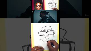 Gunna the Cartoon drawing caricaturedrawing gunnarapper art [upl. by Shoemaker]