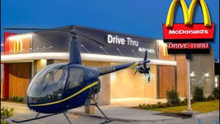 Flying my helicopter to McDonald’s [upl. by Grimbal405]