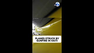 Spirit Airlines and JetBlue planes struck by gunfire in Haiti [upl. by Carmelo]