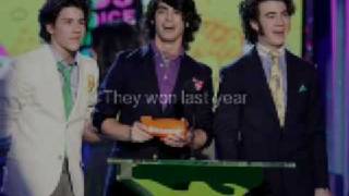 Vote For the Jonas Brothers for the Kids Choice Awards 2009 [upl. by Enamart]