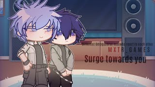 Different Omegaverse BL Manwha react to each otherSurge towards youCredsMxtrGames [upl. by Ala]