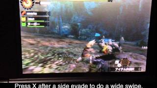 MH4 Great Sword new moves [upl. by Beverlee]