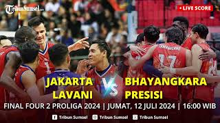 🔴LIVE  JAKARTA LAVANI VS JAKARTA BHAYANGKARA PRESISI  FINAL FOUR PUTARAN KEDUA PROLIGA 2024 [upl. by Ecirrehs830]