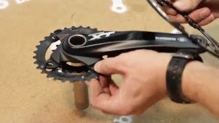 Stambecco 20T chainring on Shimano XT crank  Mountain goat [upl. by Linea]