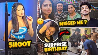 GodL Bootcamp Shoot Day Surprise Birthday amp more VLOG 😍💙💛 [upl. by Balbur]