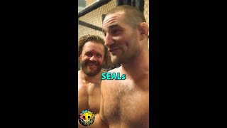 Sean Strickland Vs Navy SEAL for 5 rounds RESPECT shorts [upl. by Yttik323]