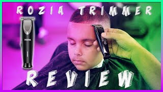 💈 Rozia HQ242 Trimmer  Review  👍🏼👎🏼 [upl. by Aryad9]