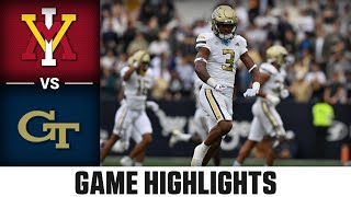 VMI vs Georgia Tech Game Highlights  2024 ACC Football [upl. by Felicdad]