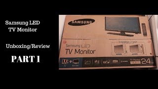 Samsung LED Monitor TE310 Unboxing  Review Part1  CHECK OUT PART 2 [upl. by Odnumde]