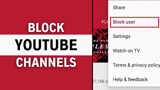 How to BLOCK Youtube Channels in 2024  Quick amp Easy [upl. by Brosine]