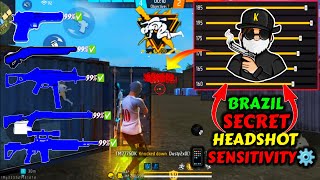 Free Fire Headshot setting 2024 ⚡ Best Sensitivity Settings ⚙️ Sensitivity  Hud Settings Free Fire [upl. by Christina864]