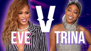 EVE VERZUZ TRINA Eve vs Trina VERZUZ Battle LIVE Predictions  The Back of the BUS Podcast [upl. by Eneles]