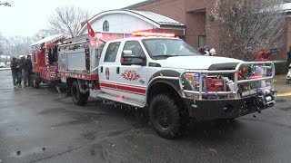 2017 SayvilleNY Fire Department Santa Run 12917 [upl. by Iborian422]