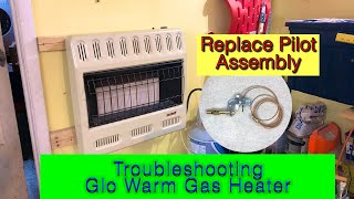 Troubleshooting Glo Warm Gas Heater  Replace Pilot Assembly [upl. by Gustavus]