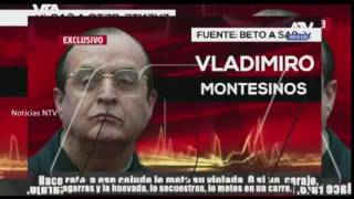 Vladimiro Montesinos hunde a los expresidentes del Perú [upl. by Hbahsur976]