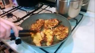 Scaloppine allaceto balsamico in 1 minuto  FoodVlogger [upl. by Marius]