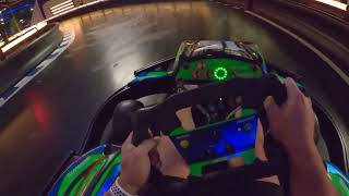 Andretti Indoor Karting Grand Prairie  Adult Blue Track [upl. by Aniraz]