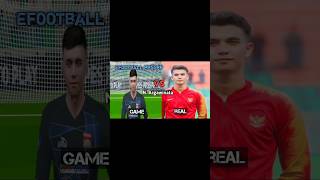 Borneo fc  game vs real efootball ppsspp efootball2024 gameshorts konami gameplay [upl. by Raynell]