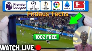 How to Watch Live Football Matches for FREE Legally [upl. by Atineb]