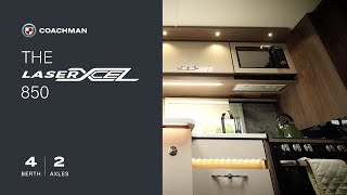 Coachman caravan Laser Xcel 850 [upl. by Dloreg]