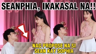 SOPHIA AT SEAN AY MAGPAPAKASAL NABA SEAN NAG PROPOSE KAY SOPHIA🥹🥰🥰👆👆 [upl. by Nelluc]