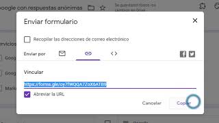 Cómo crear un Formulario de Google con respuestas anónimas [upl. by Lyudmila]