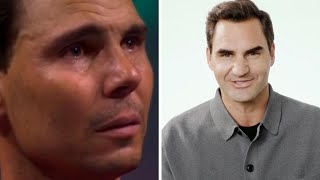 Rafael Nadal in tears as Federer Djokovic and Murray come forward with final messages [upl. by Nmutua]