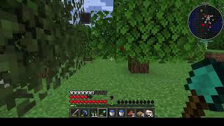 minecraft vampirism mod gameplay [upl. by Attiuqram]