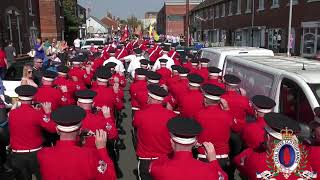 Shankill Protestant Boys FB  Brian Robinson Memorial Parade 070924 [upl. by Hajar134]