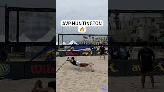 AVP Huntington Match to make the Main Draw🔥🏐 beachvolleyball volleyball avp [upl. by Koorb]