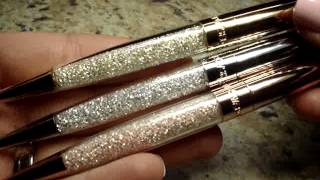 Swarovski Crystalline Stardust Pen Set [upl. by Aitital5]