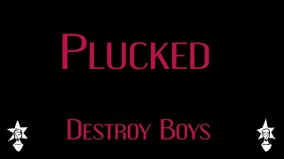 Destroy Boys  Plucked  Karaoke [upl. by Oinotnas]