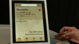 quotMercutioquot  Audio Shakespeare Pronunciation App [upl. by Ybrek535]