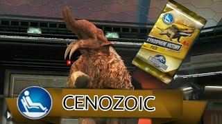 AMAZING FINAL BATTLE  GYROSPHERE BATTLES CENOZOIC  JURASSIC WORLD THE GAME [upl. by Nonnac]