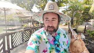 An Incredible Day At The Polynesian Cultural Center In HAWAII  Sea Turtles amp Drinking From Coconuts [upl. by Ayar335]