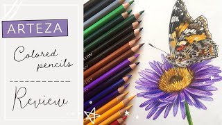 Arteza Expert Colored Pencils  Review [upl. by Safoelc]